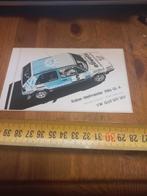 Rallye weltmeister 86 gr a vw golf gti v16, Verzamelen, Stickers, Ophalen of Verzenden, Zo goed als nieuw