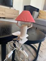 Vintage roze champignon klemlamp, Antiek en Kunst, Ophalen of Verzenden