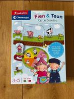Fien & Teun op de boerderij spel, Een of twee spelers, Verzenden, Zo goed als nieuw, Clementoni