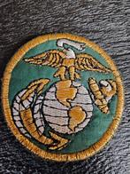 USMC - Gold Thread Patch - UNITED STATES MARINE CORPS - Viet, Ophalen of Verzenden, Marine, Amerika, Embleem of Badge