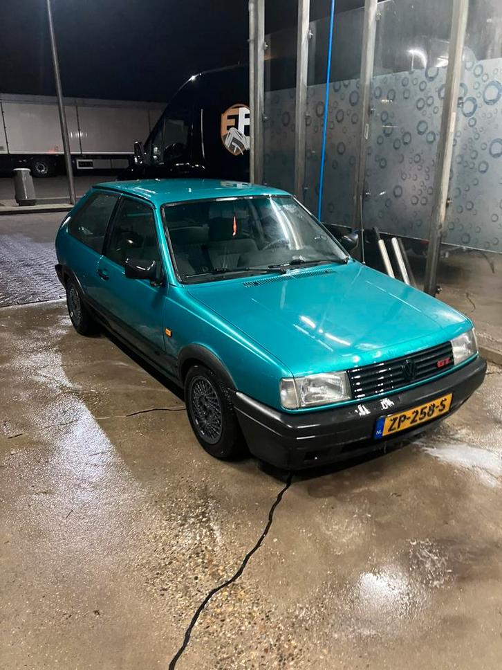 Volkswagen polo 86c 2F Gt, Auto's, Volkswagen, Particulier, Polo, Benzine, Coupé, Geïmporteerd, Groen, Ophalen