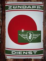 ZÜNDAPP Emaille reclamebord., Antiek en Kunst, Antiek | Emaille, Ophalen