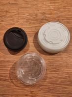 Papieren koffiebekers, theebekers en soepbekers met deksel, Ophalen