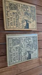 Antieke boeken 1923 ethelbuga deel 1 en 2  uit angelsaksen, Antiek en Kunst, Ophalen of Verzenden