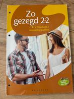 Zo gezegd 2.2 - B1 Leerboek Nederlands, Ophalen of Verzenden, Gelezen, Niet van toepassing