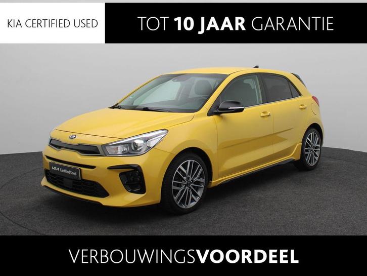 Kia Rio 1.0 TGDI GT-Line 18"LM velgen | Keyless Entry | Navi, Auto's, Kia, Bedrijf, Te koop, Rio, ABS, Achteruitrijcamera, Airbags