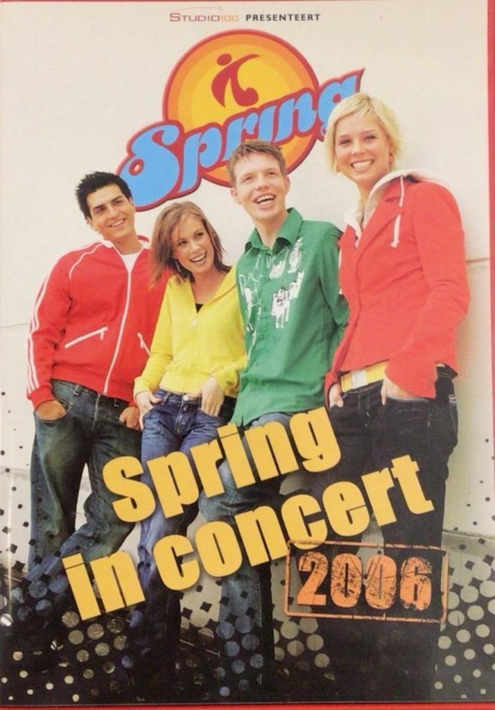 Studio 100 dvd - Spring in concert 2006, Cd's en Dvd's, Dvd's | Muziek en Concerten, Zo goed als nieuw, Alle leeftijden, Ophalen of Verzenden