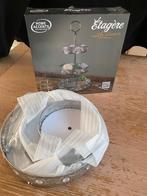 etagere met strass steentjes, 3 laags, Huis en Inrichting, Ophalen of Verzenden, Nieuw