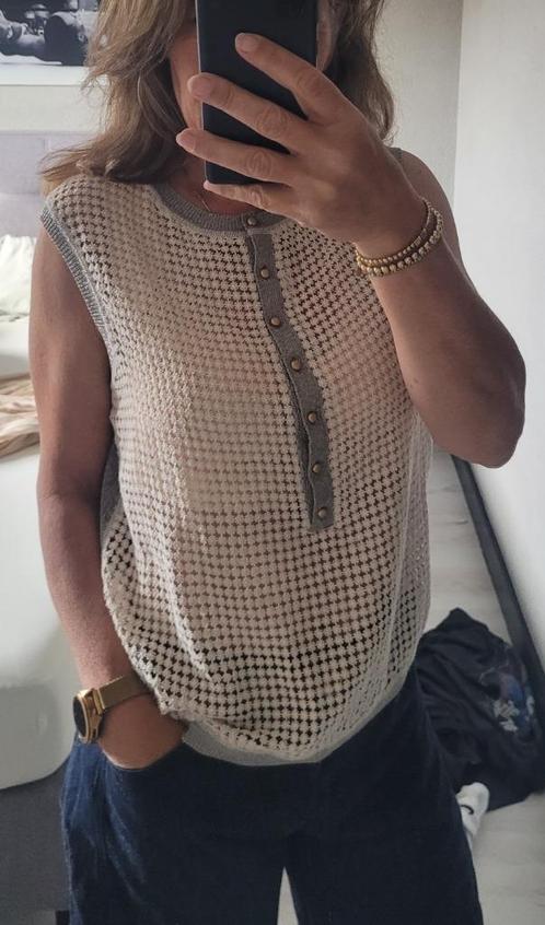 Prachtige top van Gustav, maat 36, Kleding | Dames, Tops, Zo goed als nieuw, Maat 36 (S), Zonder mouw, Ophalen of Verzenden