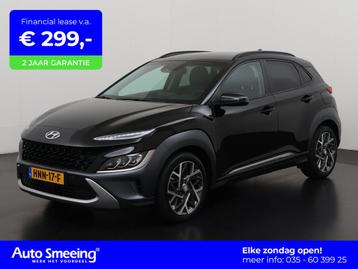 Hyundai Kona 1.6 GDI HEV Premium | Leder | Head Up | Camera  beschikbaar voor biedingen