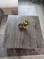 Vierkante salontafel 100x100 cm, Huis en Inrichting, Tafels | Salontafels, Ophalen, Gebruikt, Vierkant, 50 tot 100 cm