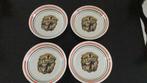 4 Pasta borden met 2 schalen Made in Italy., Huis en Inrichting, Keuken | Servies, Gebruikt, Ophalen of Verzenden, Bord(en), Overige stijlen