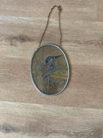 Glas in lood raamhanger vogel, Ophalen of Verzenden, Zo goed als nieuw