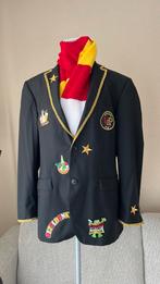 Oeteldonk jas heren zwart maat 50, Carnaval, Maat 48/50 (M), Ophalen of Verzenden, Kleding