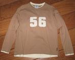 Bruin/beige longsleeve (ZieZoo) maat 152 a, Gebruikt, Ophalen of Verzenden, Shirt of Longsleeve, ZieZoo