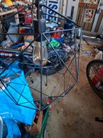 2 stuks metalen lampen modern design, Ophalen, Zo goed als nieuw