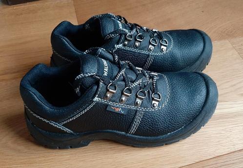 Walkmate 27870 Brussel Veter Laag S3 SRC - Zwart Werkschoene, Doe-het-zelf en Verbouw, Veiligheidskleding, Zo goed als nieuw, Ophalen of Verzenden