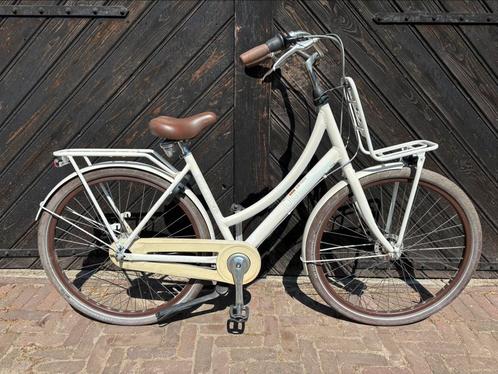 Zeer nette Cortina U5 damesfiets 28 inch met 7v transport, Fietsen en Brommers, Fietsen | Dames | Omafietsen, 47 tot 50 cm, Handrem