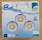 Nieuw EGLO Batholino Igoa inbouw Spot IP44 badkamer 3 spots, Metaal of Aluminium, Nieuw, Ophalen of Verzenden, Inbouw