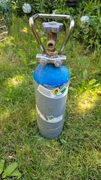 Distikstofdioxide lachgas fles UN1070/E942, Ophalen of Verzenden, Gebruikt