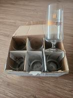 Bitburger Bierglazen - 6 stuks, Glas of Glazen, Gebruikt, Ophalen of Verzenden, Glas