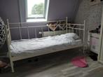 1 persoons bed, Huis en Inrichting, Slaapkamer | Bedden, Ophalen, Gebruikt, 90 cm, Eenpersoons