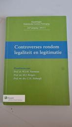 Wim Voermans - Controverses rondom legaliteit en legitimatie, Ophalen of Verzenden, Zo goed als nieuw, Wim Voermans; Carla Sieburgh; Matthias Borgers