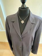 Paars getailleerd colbert – Ulla Popken – maat 52, Ophalen of Verzenden, Zo goed als nieuw, Paars, Jasje of Colbert