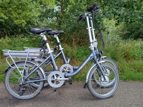 2x Talent e-vouwfietsen, odo 595&734 km, accu 13ah., Fietsen en Brommers, Elektrische fietsen, Zo goed als nieuw, Overige merken