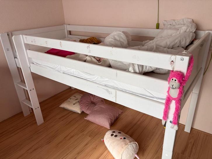 Halfhoogslaper - Goede Staat!, Kinderen en Baby's, Kinderkamer | Stapelbedden en Hoogslapers, Gebruikt, Halfhoogslaper, Ophalen