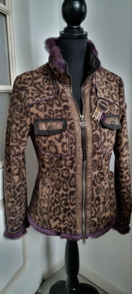 Prachtig vest / jasje sportalm 36, Kleding | Dames, Maat 38/40 (M), Bruin, Zo goed als nieuw, Sportalm