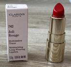 Clarins - Joli Rouge Lipstick - 742 - Mini - Nieuw., Nieuw, Make-up, Ophalen of Verzenden, Lippen