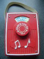 vintage fisher price pocketradio music box uit 1969, Ophalen of Verzenden, Gebruikt, Speelset, Met geluid