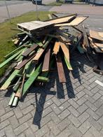 Sloophout planken en balken, Doe-het-zelf en Verbouw, Hout en Planken, Ophalen, Gebruikt, Balk