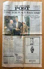 Jerusalem Post - Historische krant 14 september 1993, Boeken, Tijdschriften en Kranten, Ophalen of Verzenden, Gelezen, Krant