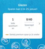 AH glazen zegels | volle spaarkaart, Albert Heijn, Ophalen