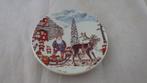 mooi Arabia wandbord met kersttafereel, Diversen, Kerst, Ophalen of Verzenden, Gebruikt