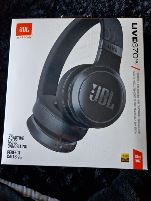 JBL Live 670NC, Audio, Tv en Foto, Koptelefoons, Nieuw, Op oor (supra aural), Overige merken, Draadloos, Bluetooth, Ophalen
