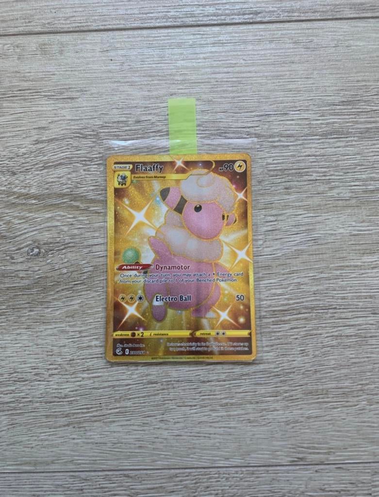 Flaaffy gold 280 (Fusion Strike), Ophalen of Verzenden, Zo goed als nieuw, Losse kaart, Foil
