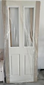 Nieuwe Cando binnendeur stomp met glas 83 x 201,5, Nieuw, Ophalen of Verzenden, Buitendeur, 200 tot 215 cm