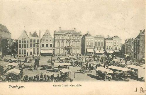 (300-157-029) Groningen Groote Markt, Verzamelen, Ansichtkaarten | Nederland, Groningen, Verzenden