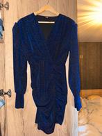 Glitterjurk, Kleding | Dames, Jurken, Blauw, Maat 42/44 (L), Nieuw, Ophalen of Verzenden