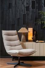 Woood brett tafellamp - papier - naturel - 43x19x19, Ophalen of Verzenden, Zo goed als nieuw