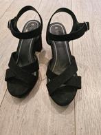 Zwarte sandalen BlueBox maat 39, Kleding | Dames, Blue Box, Zwart, Zo goed als nieuw, Sandalen of Muiltjes