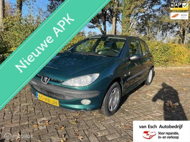 Peugeot 206 1.6-16V Roland Garros I panorama I airco I clima, Auto's, Peugeot, Bedrijf, Te koop, ABS, Airbags, Airconditioning