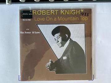 ROBERT KNIGHT: LOVE ON A MOUNTAIN TOP-THE POWER OF LOVE VG+ beschikbaar voor biedingen