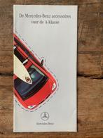 Folder brochure Mercedes-Benz A-klasse Accessoires 1998 W168, Nieuw, Mercedes-Benz, Mercedes, Ophalen of Verzenden