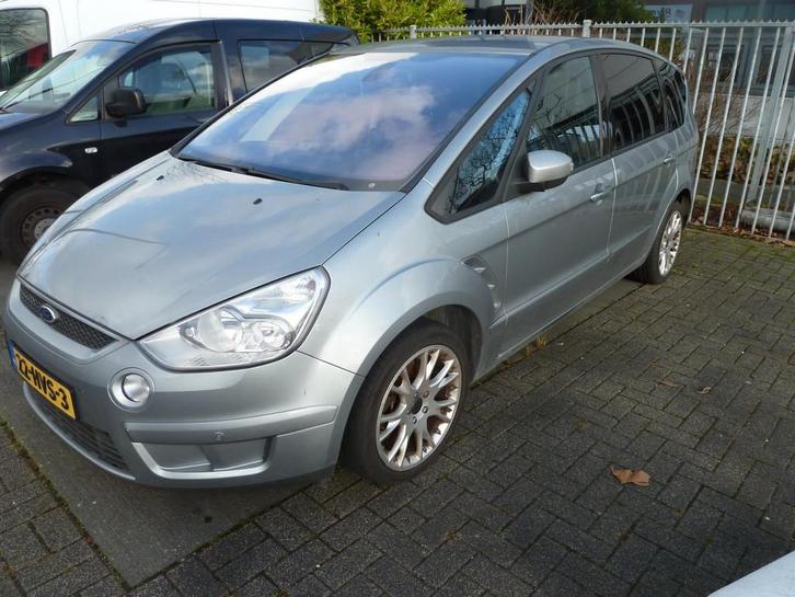Ford S-Max 2.3-16V automaat beschrijving lezen, Auto diversen, Schadeauto's, Ford, Automaat, Benzine, MPV, Zilver of Grijs
