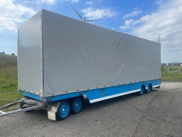 Hapert 4 assige schamelwagen met huif (bj 2009), Auto diversen, Aanhangers en Bagagewagens, Zo goed als nieuw