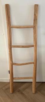 Houten decoratieve ladder, Huis en Inrichting, Woonaccessoires | Overige, Ophalen, Gebruikt